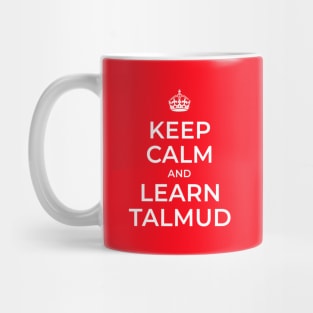 Keep Calm and Learn Talmud Mug